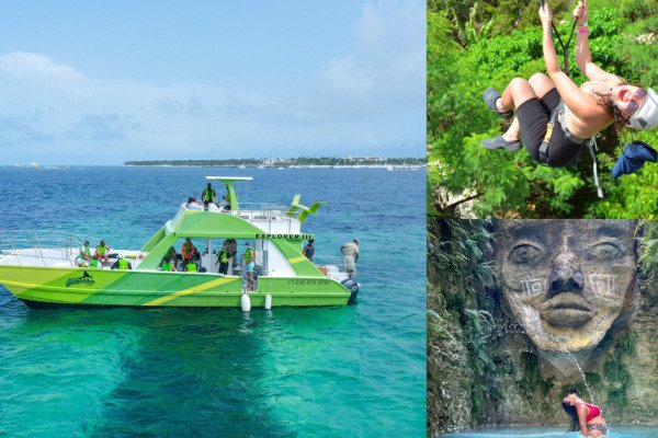 Catamaran + ZipLine + Sacred River