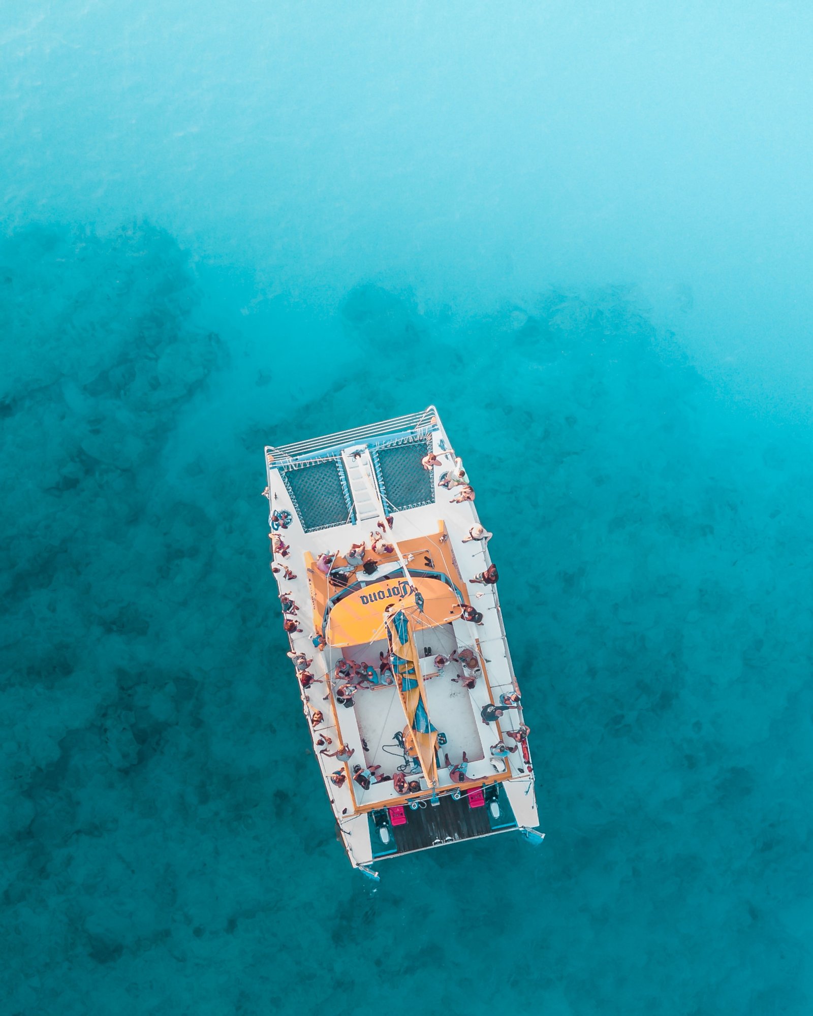 Excursion en catamaran près de l'île Saona