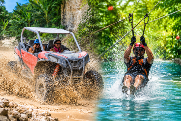 Polaris 4×4 + Zipline Mega Splash