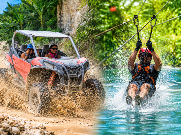 Polaris 4×4 + Zipline Mega Splash